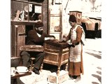 A Jerusalem money-lender. An early photograph.